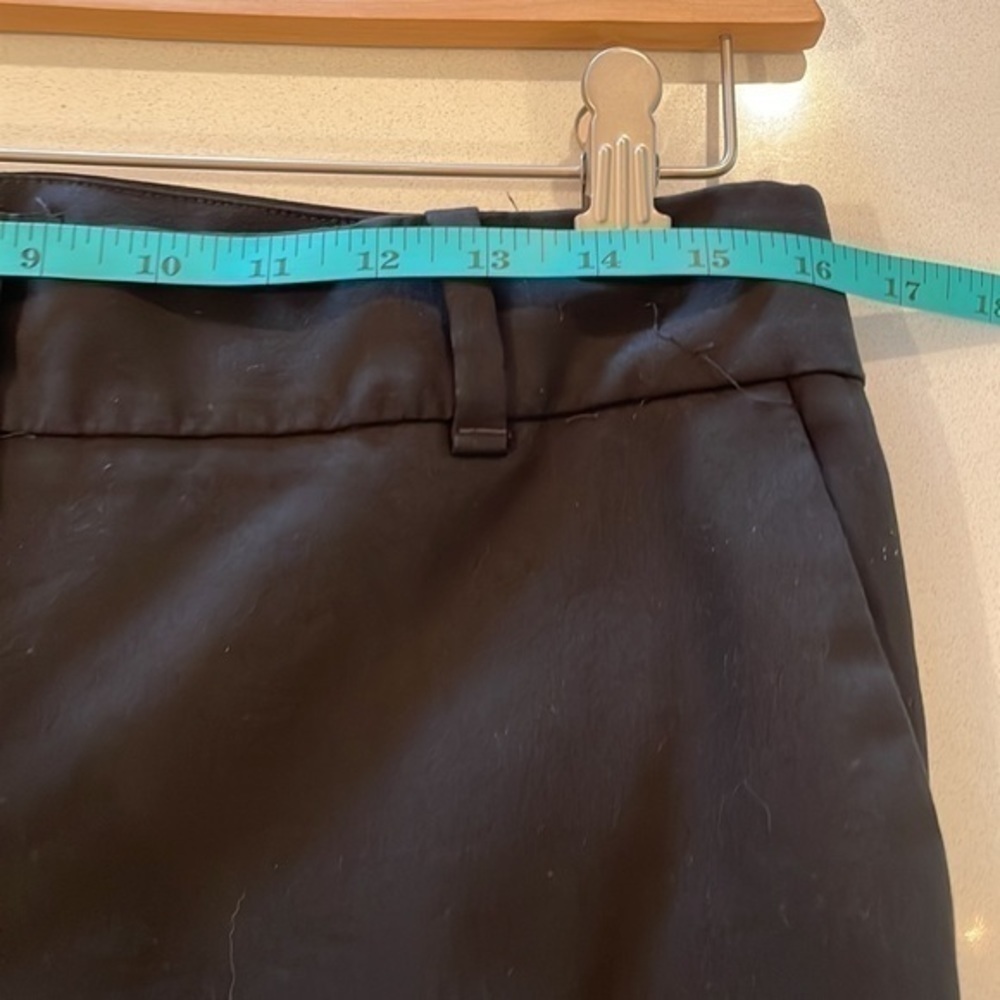 Talbots Heritage Black belt looped high waisted trouser Pants Size 12 - Picture 6 of 11